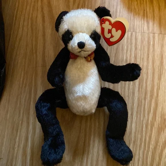Ty Beanie Babies Attic Treasures Easton Panda Bear Rare Vintage Collectible  Fun
